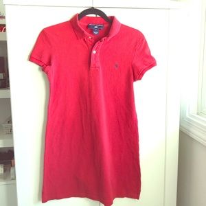 Ralph Lauren Red Polo Dress